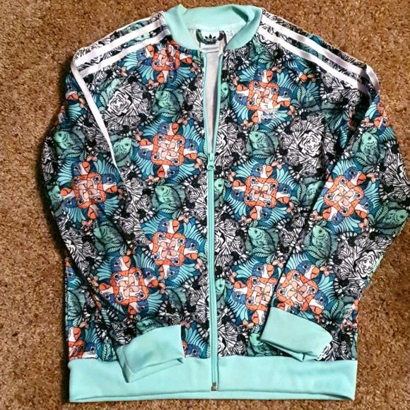 adidas Other - Adidas Youth Animals Track Jacket sz Med